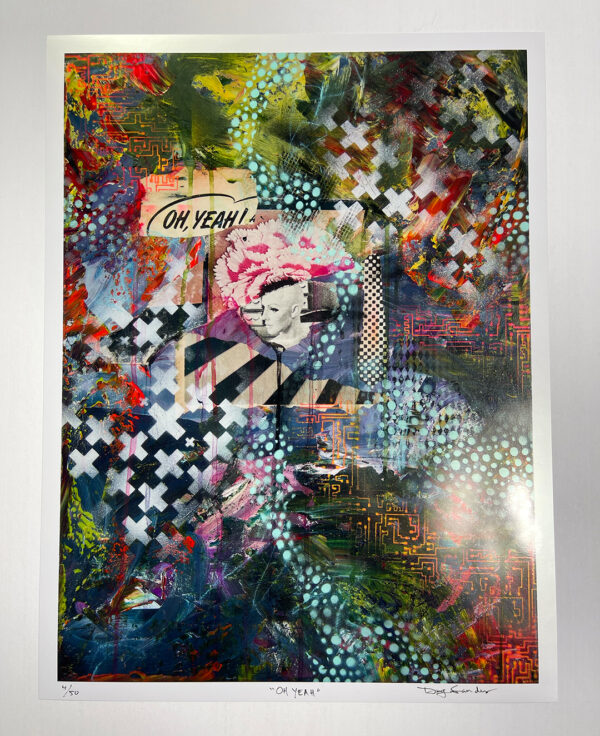 Oh Yeah - Print - 12" x 16"